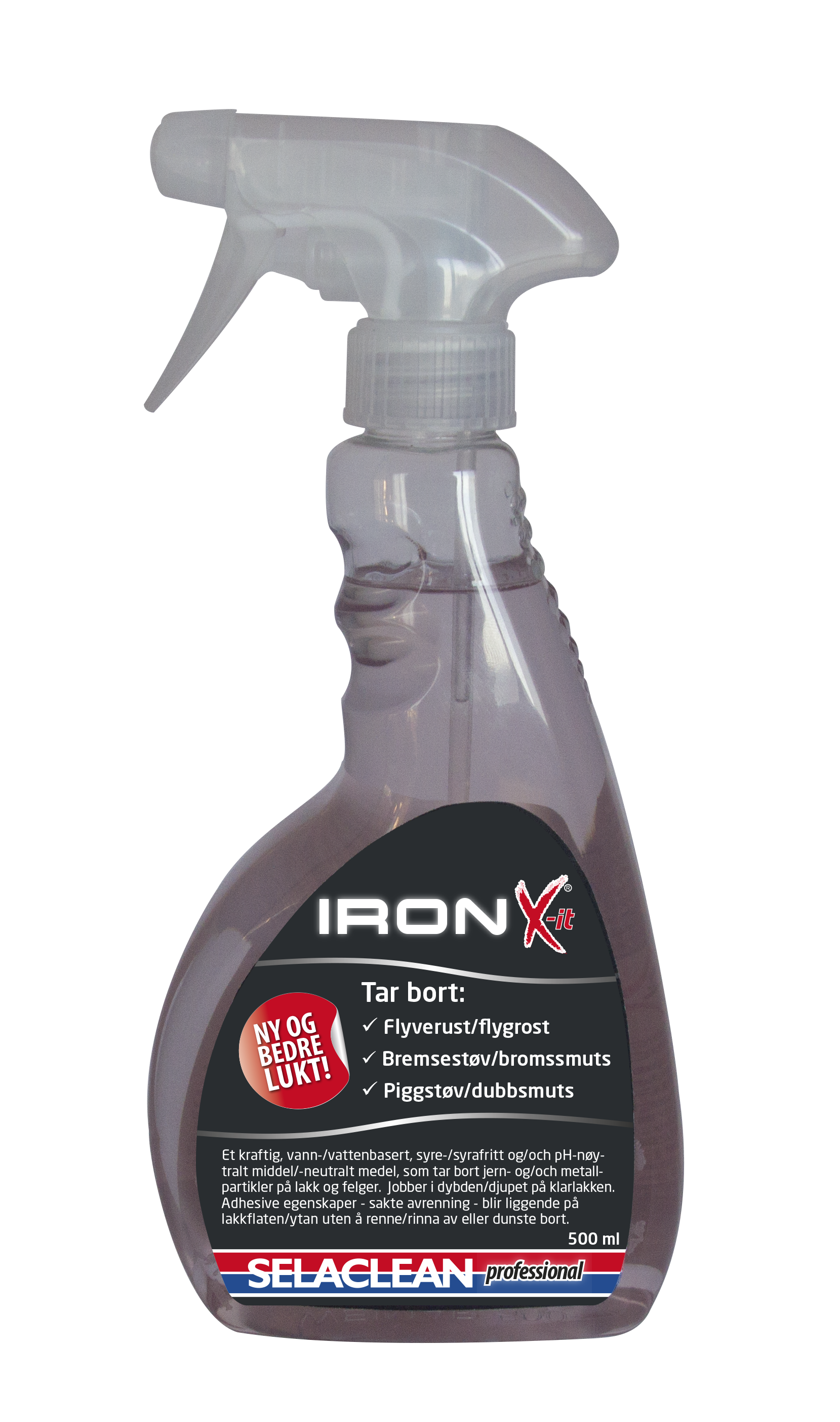 Selaclean Iron X-it, 500 ml - Shampoo og vask 